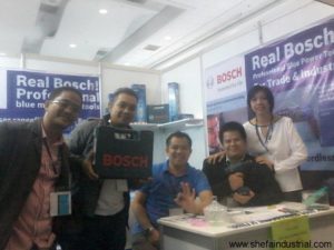 irise exhibit bosch booth