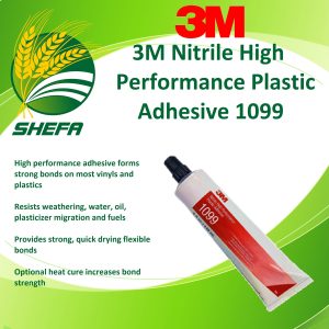 3m 1099 scotch weld, tan nitrile high performance plastic adhesive, 5 oz, 1 tube