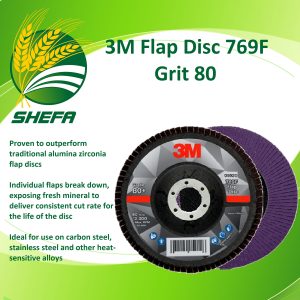 3m 769f flap disc 4" , 4 pcs