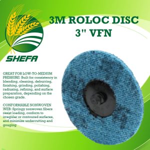 3m scotch brite roloc disc 3" vfn