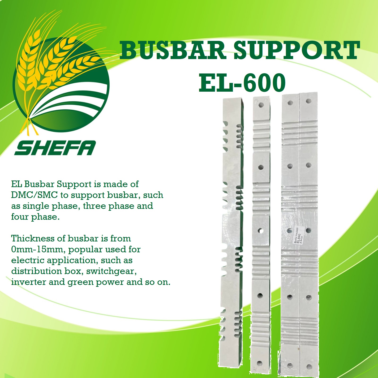 busbar support el 600 busbar support el 600