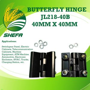 butterfly hinge 40mm x 40mm jl218 40b