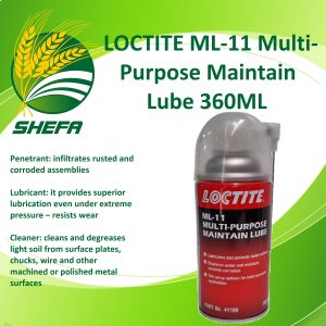 loctite ml 11 multi purpose maintain lube 360ml, 1 bottle