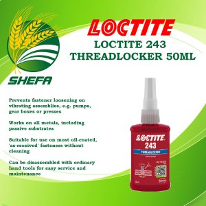 loctite 243 threadlocker 50ml {blue}