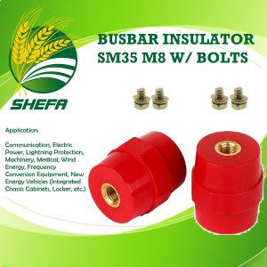busbar insulator with bolt sm20 m5, 10 pcs