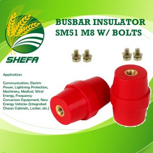 busbar insulator with bolt sm20 m5, 10 pcs
