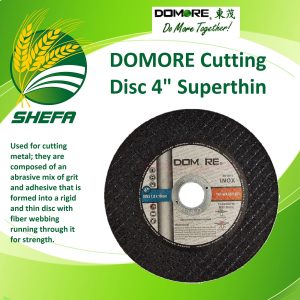 domore cutting disc 4" superthin, , 10pcs