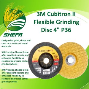 3m cubitron ii flexible grinding wheel p36 gold